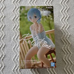 Re:Zero Starting Life in Another World Rem Relax time Figure BANPRESTO