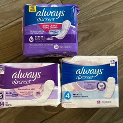 Always Pads All For $30