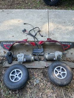 Power wheelchair parts