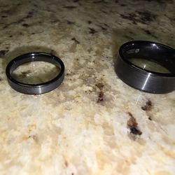 Tungsten Bands/ Rings For Couple