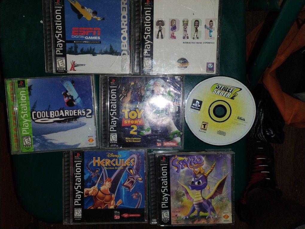 PS 1 Games PlayStation One