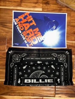Billie Eilish Hit Me Hard and Soft Tour Merch Set