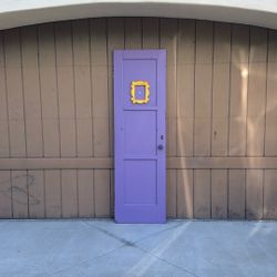 Purple FRIENDS door
