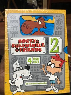 Rocky & Bullwinkle & Friends 4 DVD set