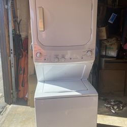 GE Stacked Washer And Dryer