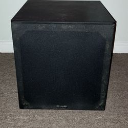 KLH Audio Systems GFX550L 125 Watt Amplified SUBWOOFER 8" Black