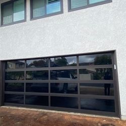 Bronce Black Garage Doors 