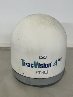 Free Working KVH TracVision 4 - Marine Satellite Antenna