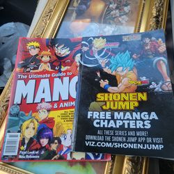 Manga Anime Magazines Set 2pc