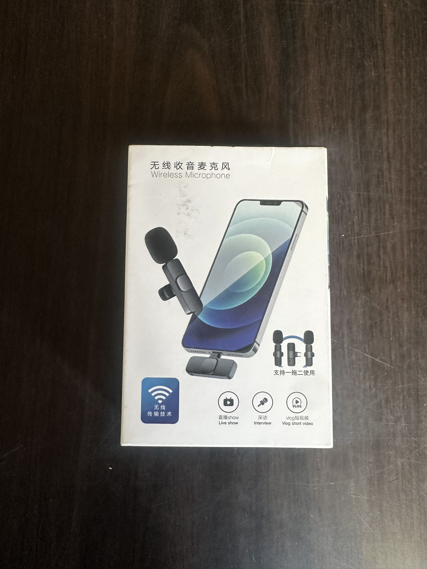 Wireless Digital Microphone For iPhones And Android Devices