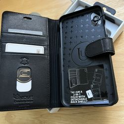 Leather Wallet Case For iPhone X