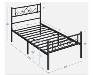 2x Twin Beds with Mattresses