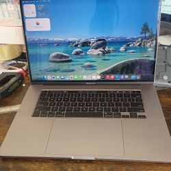 Macbook Pro 16 2019, i7-9th gen, Redeon Pro 5300 4gb video, 16gb ram, 512gb ssd