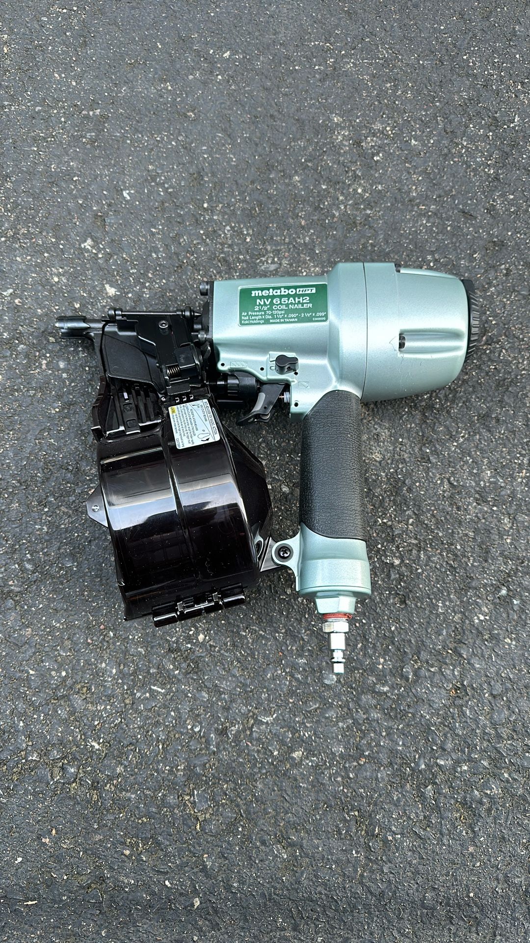 Metabo 2 1/2” Siding Coil Nailer