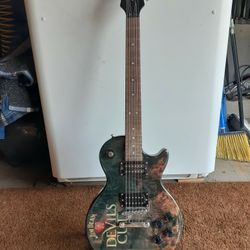 JIM BEAM LES PAUL COPY GUITAR