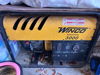 Winco Industrial 3000 Generator
