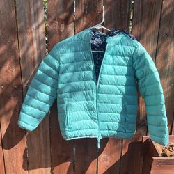 Girls Reversible Coat - Size 8-9 - EDDIE BAUER