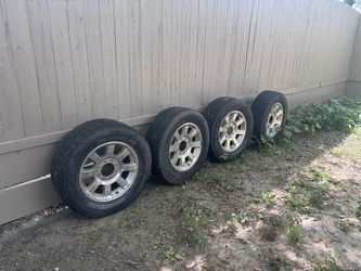 Wheels and truck frame fit a f250 diesel 1999