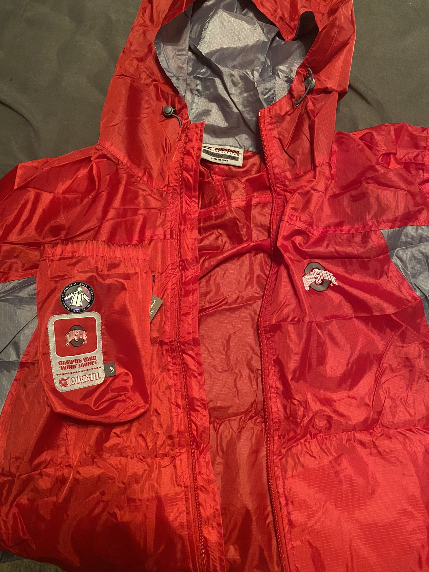 Ohio State Packable Wind Breaker ( XXL )