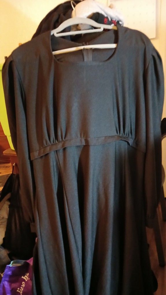 Black Choir Concert Dress