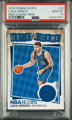 Luka Doncic Rookie Patch - PSA 10 ( POP 12)
