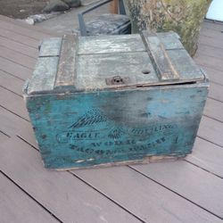 Antique Eagle Bottling Works Tacoma Wa Wooden Crate / Box