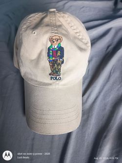 Polo Bear Chino Ball Cap Authenticated