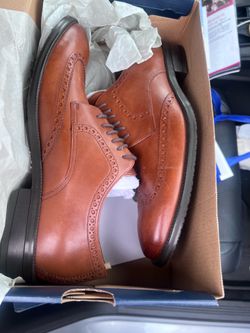 Cole Haan Grand 360 Brown/Tan - Leather Dress Shoes Size 12