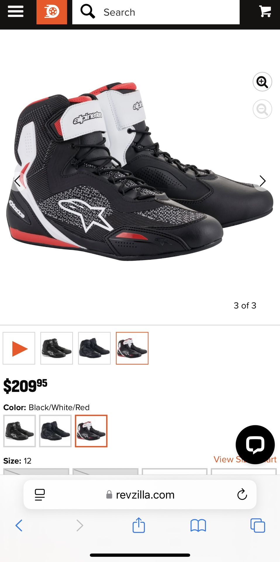Alpinestars Faster-3 Rideknit Shoes Knit mesh makes these riding shoes breathable, perfect for hot weather riding. Seamless thermo-welded microfiber