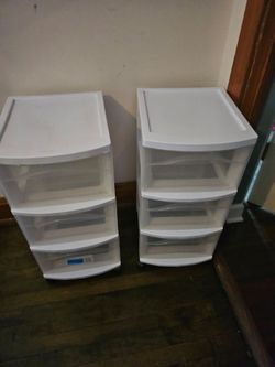 2 mobile storage 3 drawer cart