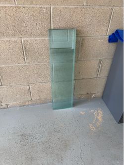 Custom-made 4 Glass sheets. 29.75” x 8.25” x 1/8”. New. $60 OBO. I have a fifth sheet with a chipped corner. I’ll include it for free. Great bargain!
