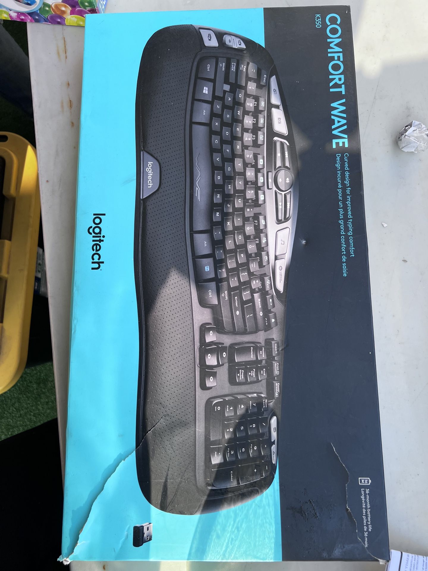 Logitech K35 Logitech Wireless Keyboard K350
