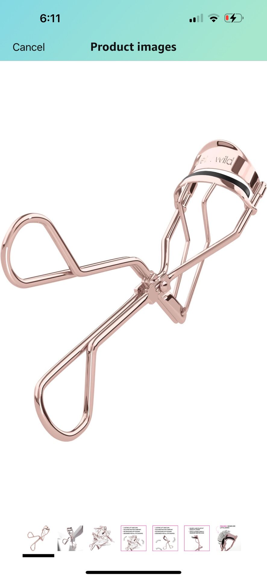 Wet n Wild High On Lash Eyelash Curler with Comfort Grip!
