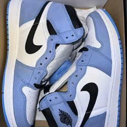 Jordan 1 Retro High White University Blue Black