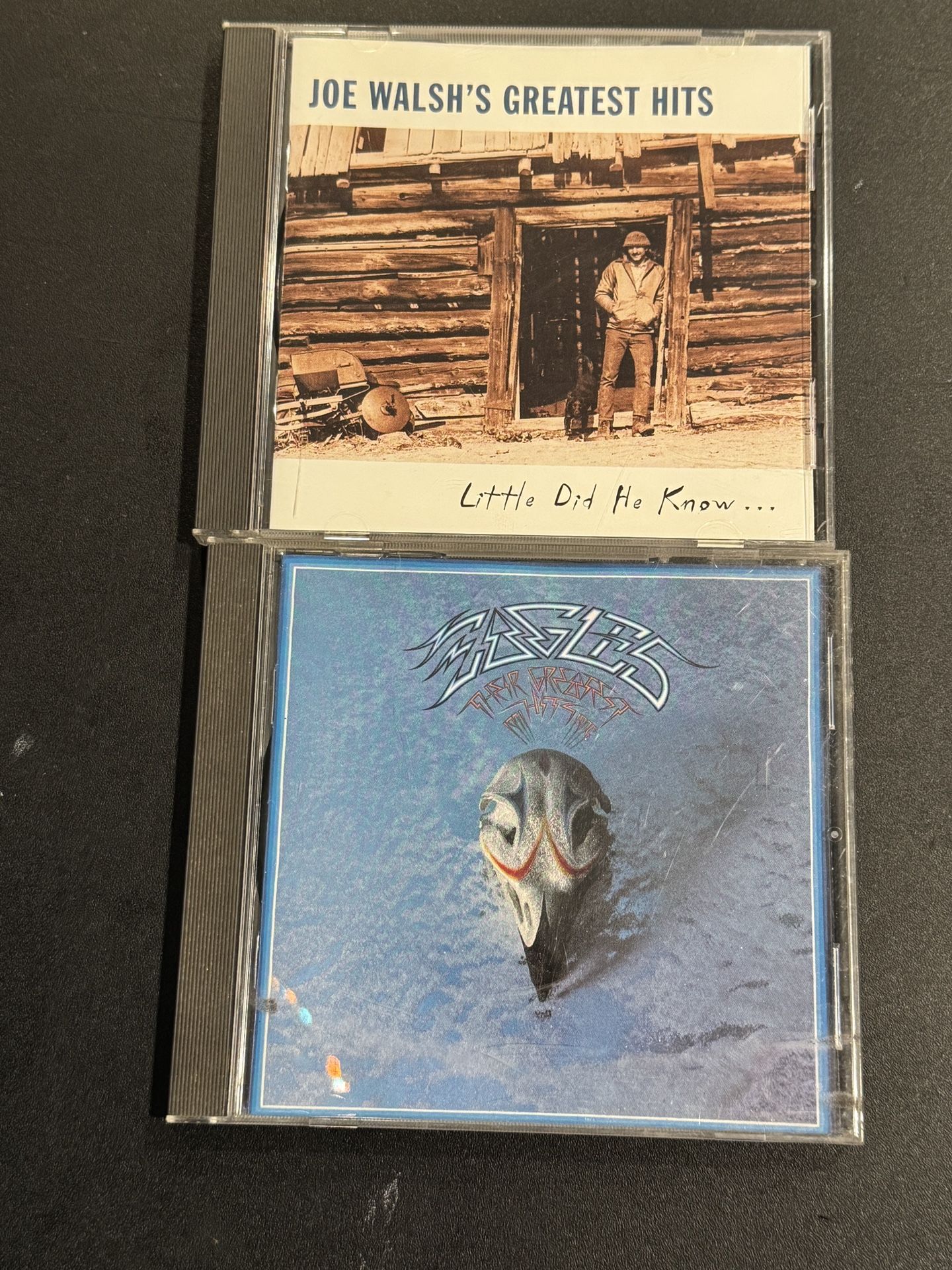 JOE WALSH • Greatest Hits - Little Did He Know ~ Best Of & The Eagles Their Greatest Hits 1(contact info removed) CDs