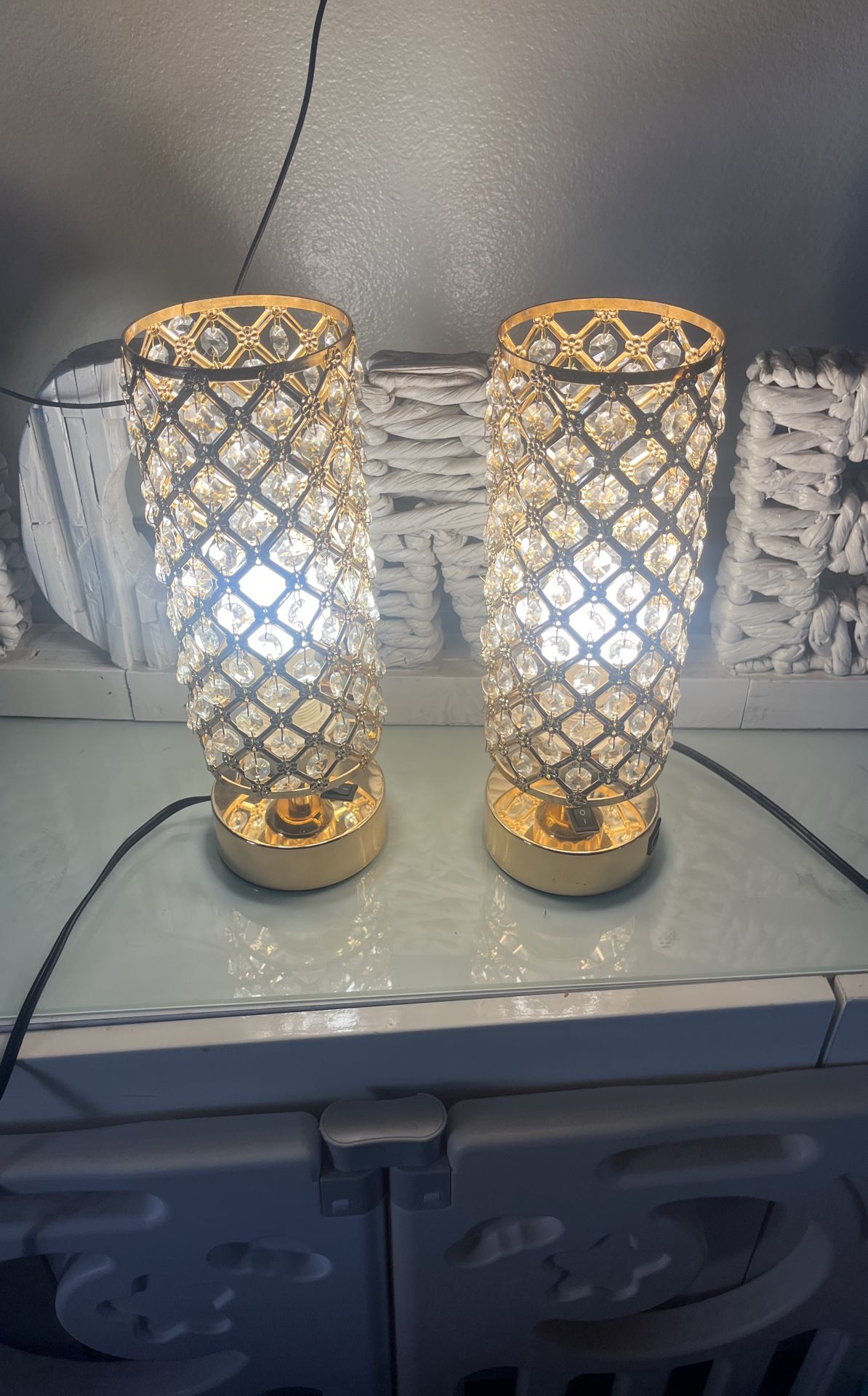 Night Stand Lamp Set