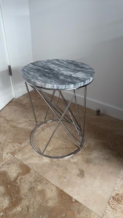 Marble Top Side Table
