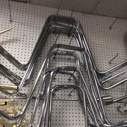 Ape Handle Bar Chrome /gold Pedal Kustom Parts Stretch Bike Parts