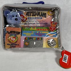 🎉 1999 Ty Beanie Babies Official Club – PLATINUM Membership Kit – FACTORY SEALED! 🎉