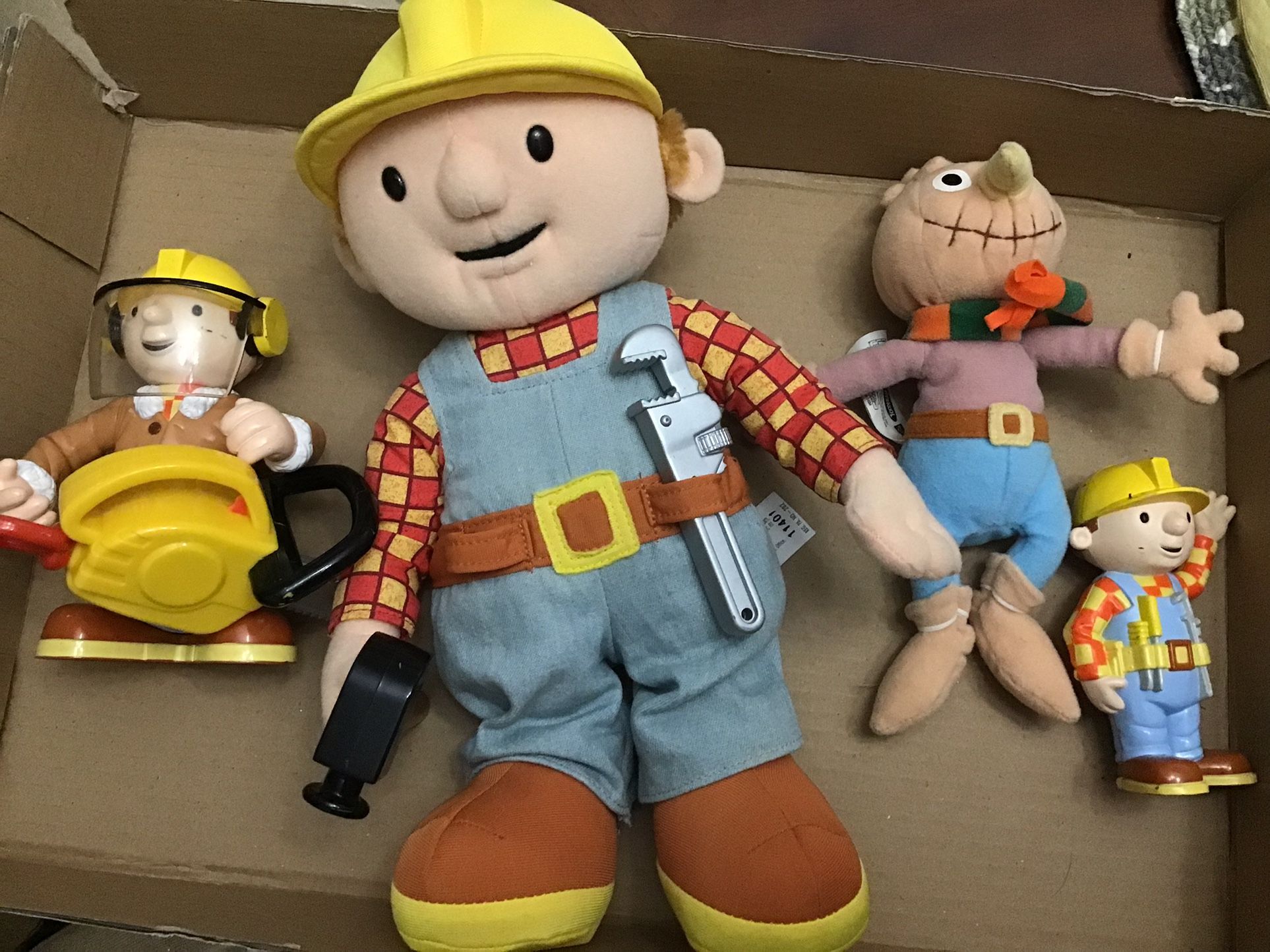 Original 2001 Bob The Builder Toy Set