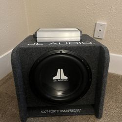JL Audio 12” Sub and Amp