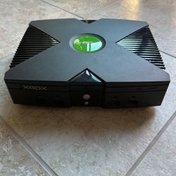 Original Microsoft X-Box Console + Games