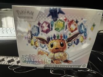 Pokémon Scarlet & Violet Prismatic Evolutions Elite Trainer Box