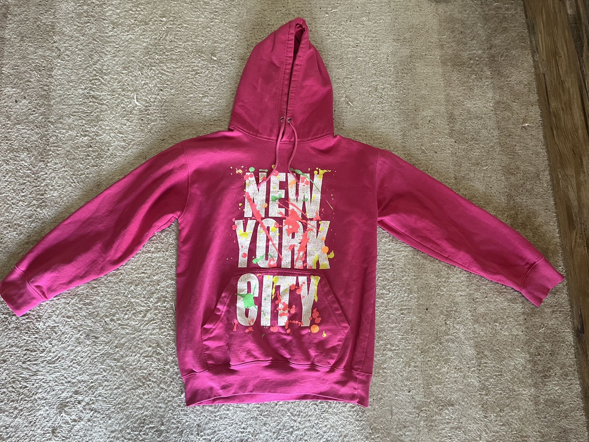 Pink New York City Hoodie