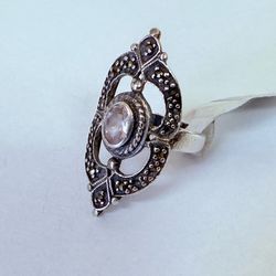 Sterling silver & CZ Ring