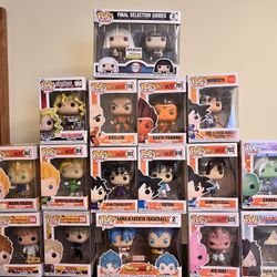 Anime Funko Pop Lot 