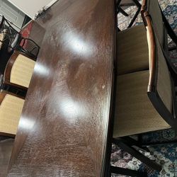 Dining Table With 6 Chairs 