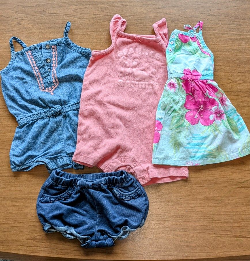 Carter's Baby girl Spring/summer lot