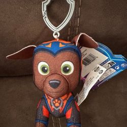 New paw patrol plush on clip
