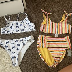 Girls Bathing Suits Size 10